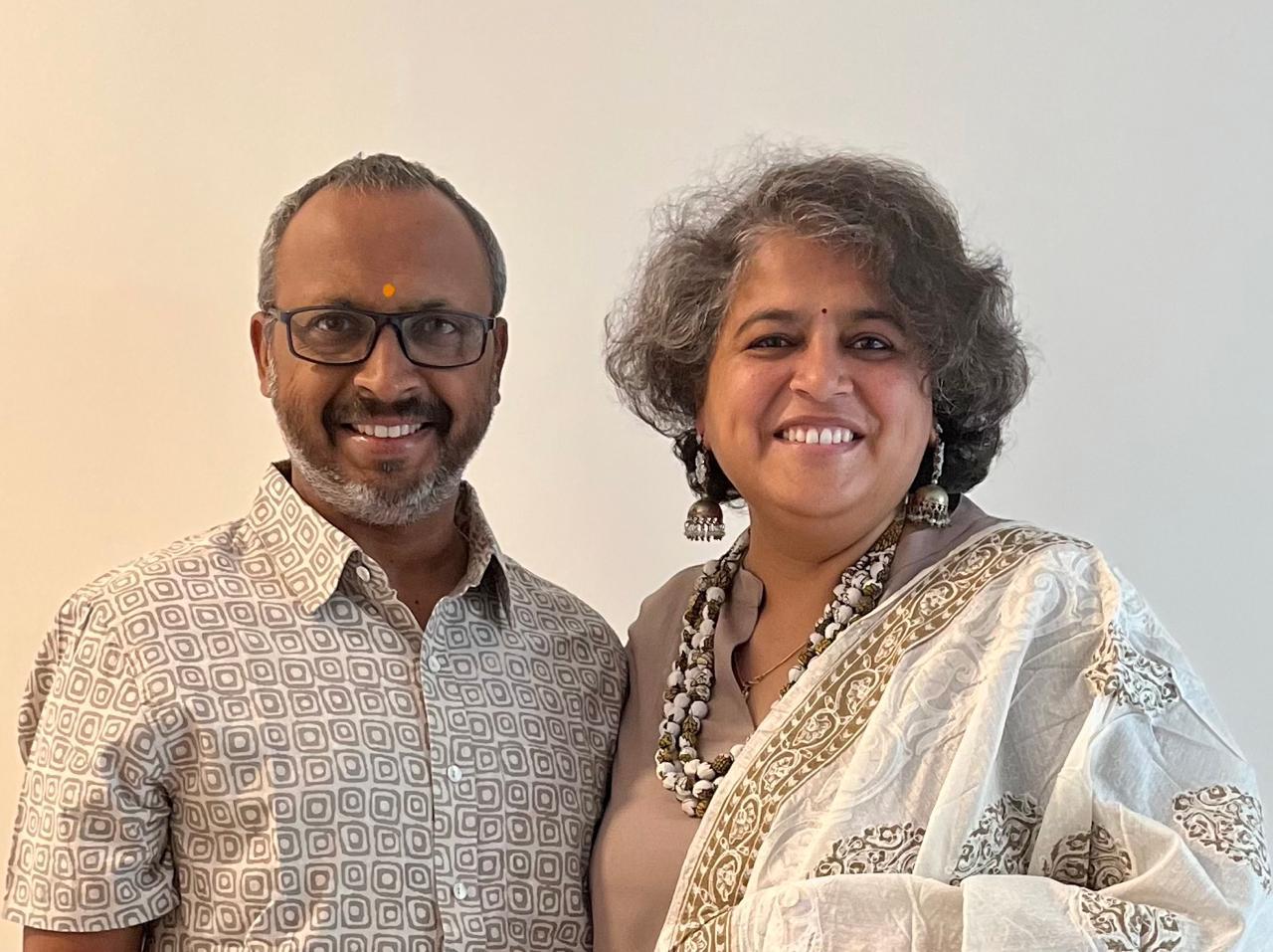 Sudhi and Ashwini, the hosts